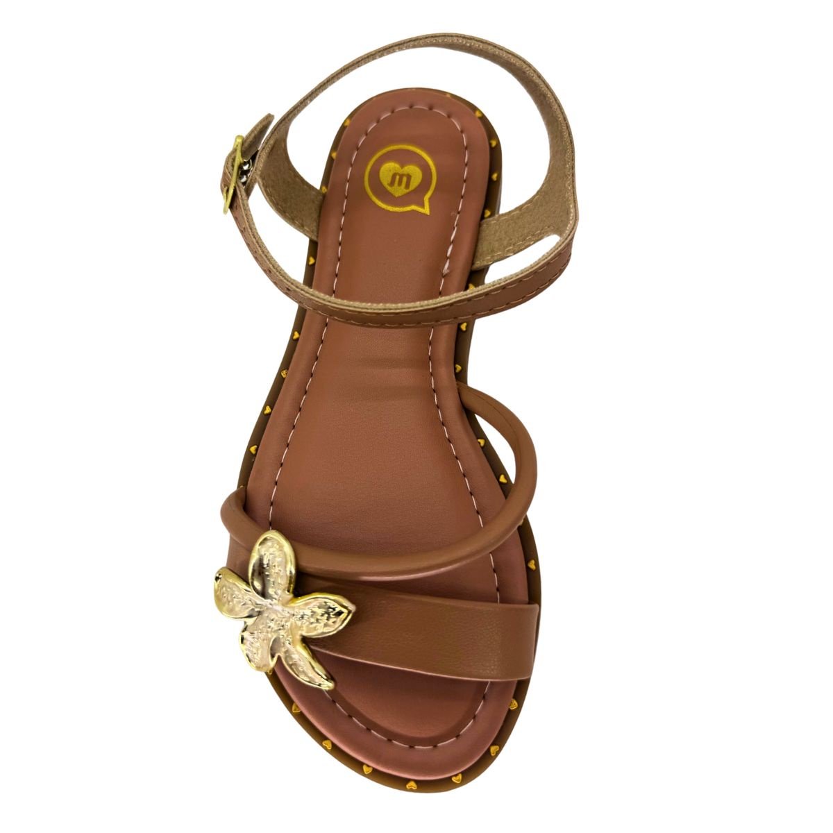 Sandália Molekinha Napa Turim 2342115 - Juvenil Marrom 4