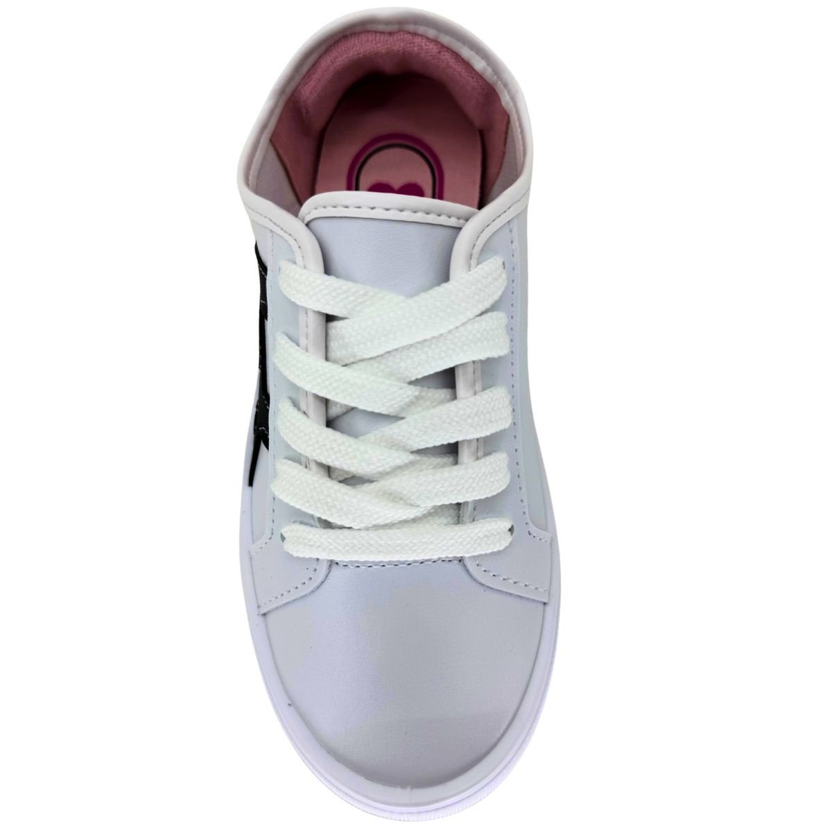 Tênis Molekinha Napa Sardenha 2524462 - Juvenil Branco/Preto 4