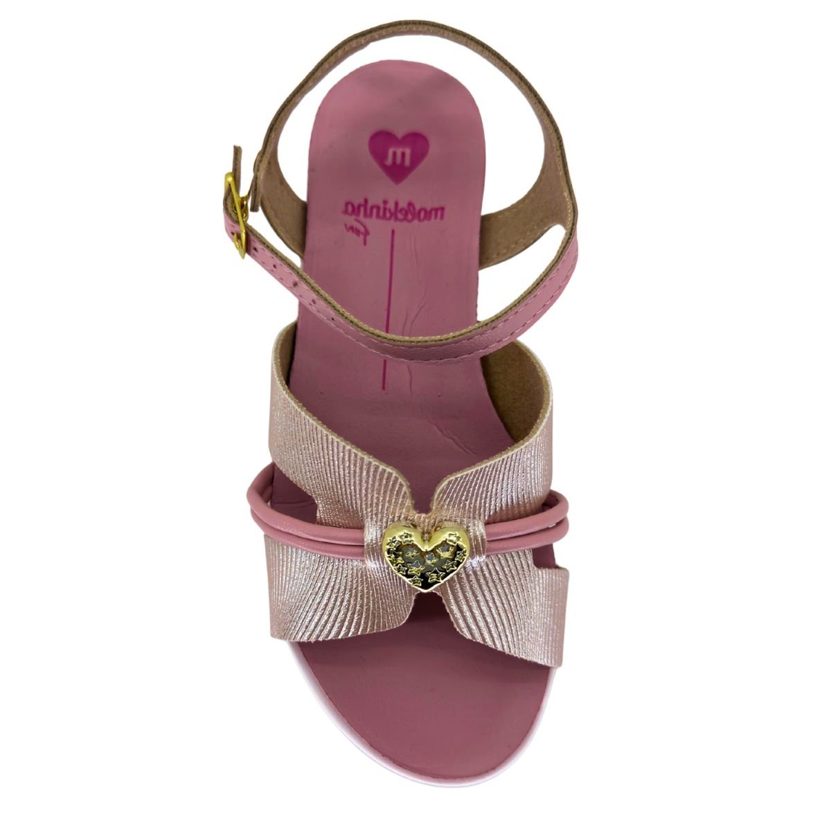 Sandália Molekinha Napa Twist 23051574 - Juvenil Rosa 4
