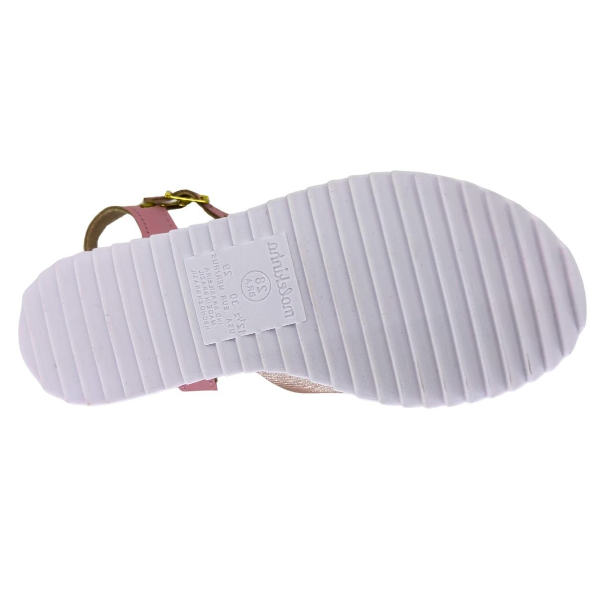 Sandália Molekinha Napa Twist 23051574 - Juvenil Rosa 5