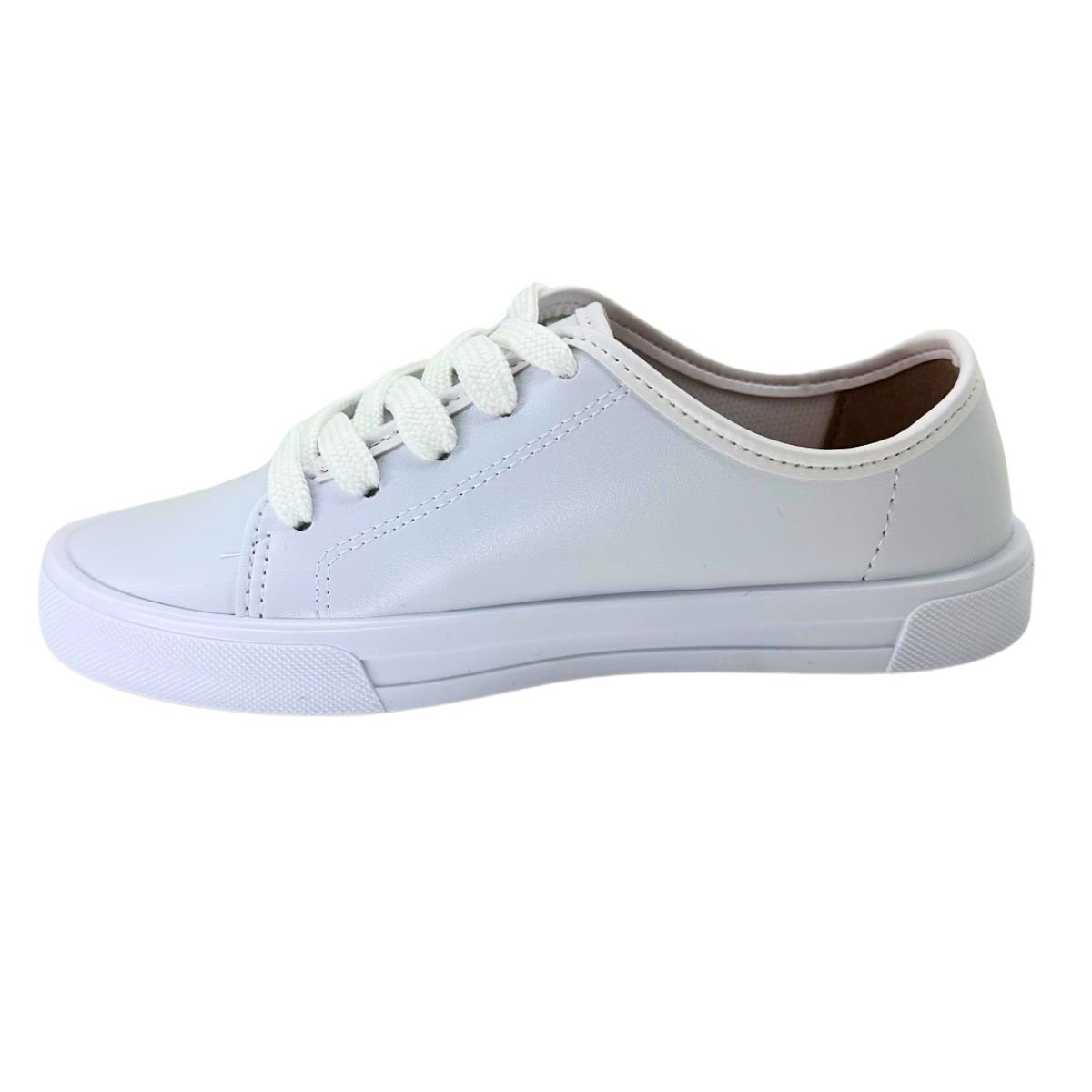 Tênis Molekinha Napa Sardenha 2524353 - Juvenil Branco 3