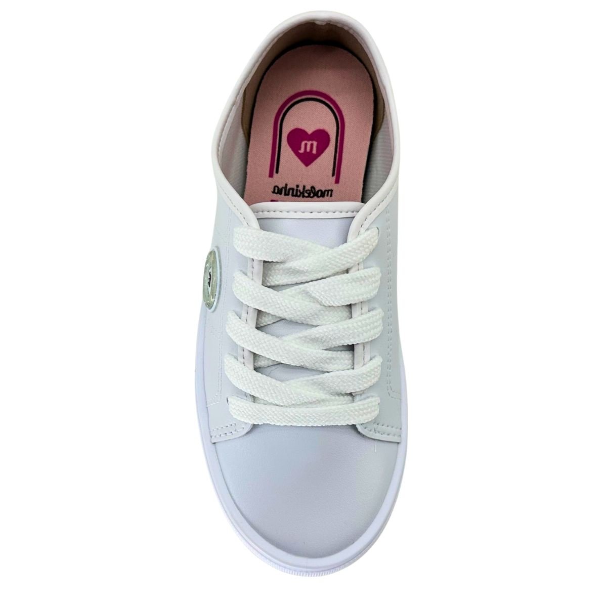 Tênis Molekinha Napa Sardenha 2524353 - Juvenil Branco 4