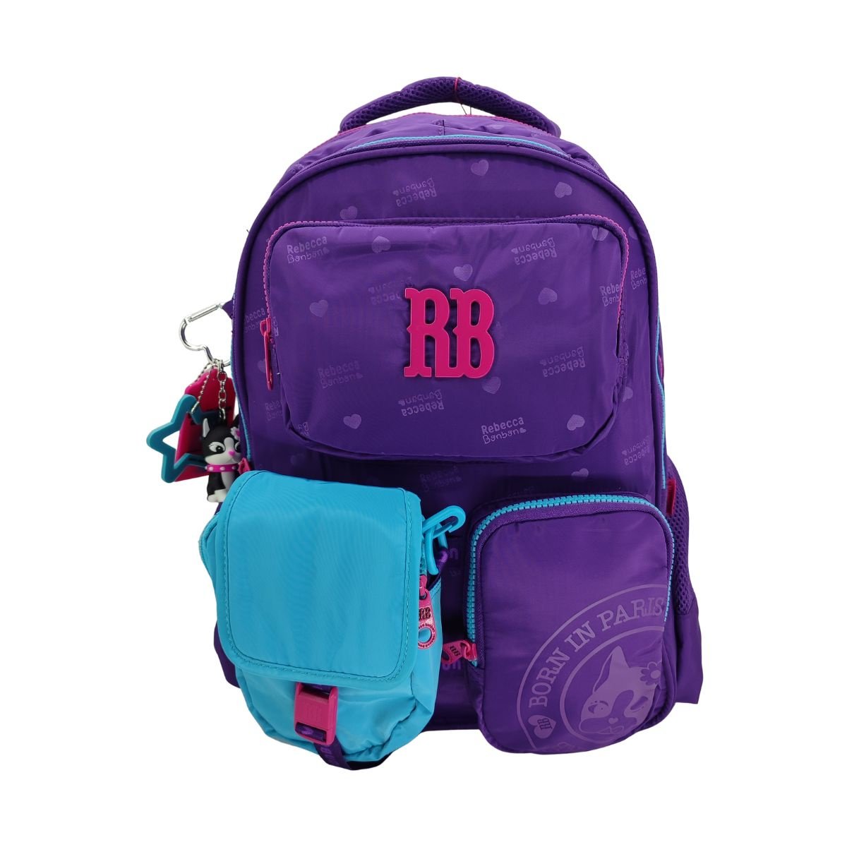 Mochila Rebecca Bonbon Com Bolsinha 26223 Roxo 2