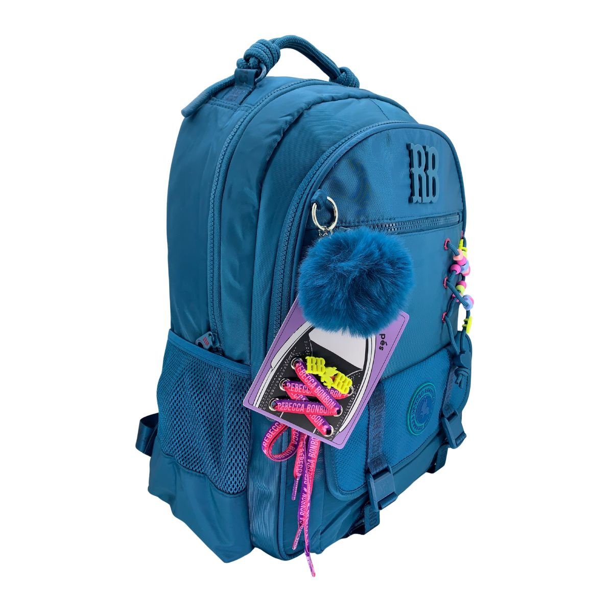 Mochila Escolar Rebecca Bonbon 27426 Verde 2