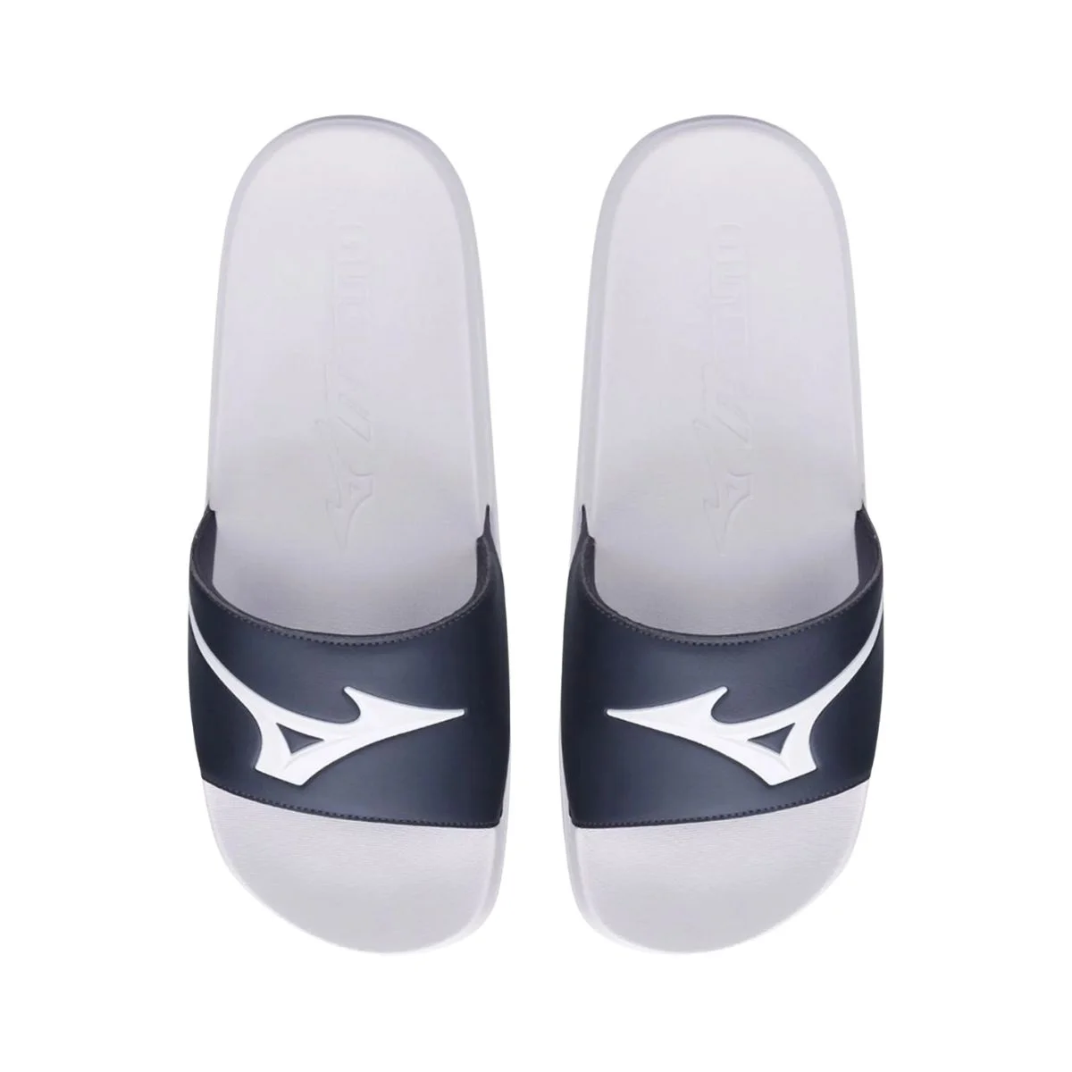 Chinelo Mizuno Slide Basic - Masculino Branco/Azul 4
