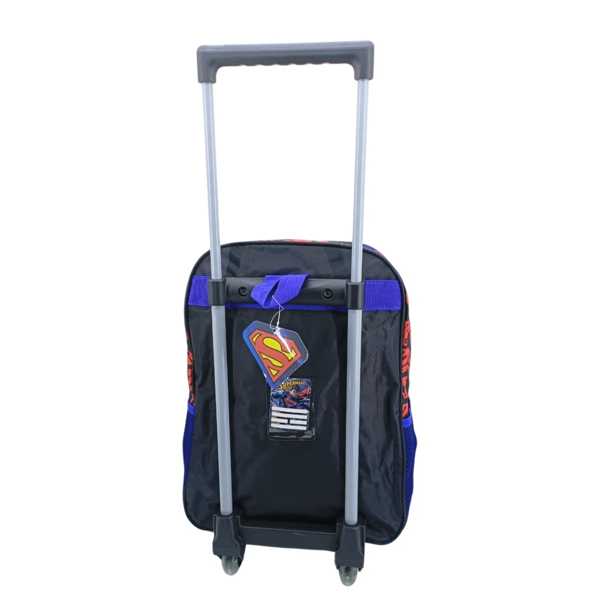 Kit Mochila De Rodinha Luxcel Superman 37893 Azul 4