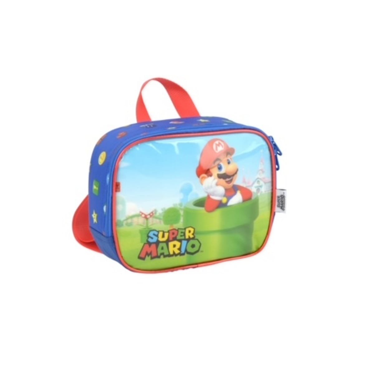 Kit Mochila de Rodinha Luxcel Super Mario - 39432 Azul 5