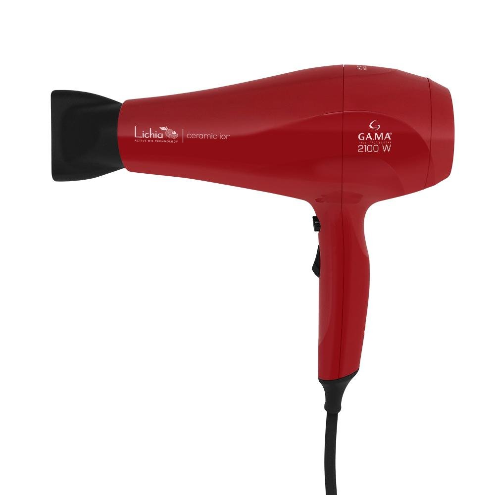 Secador de cabelo lichia ceramic ion 2100w Vermelho 2