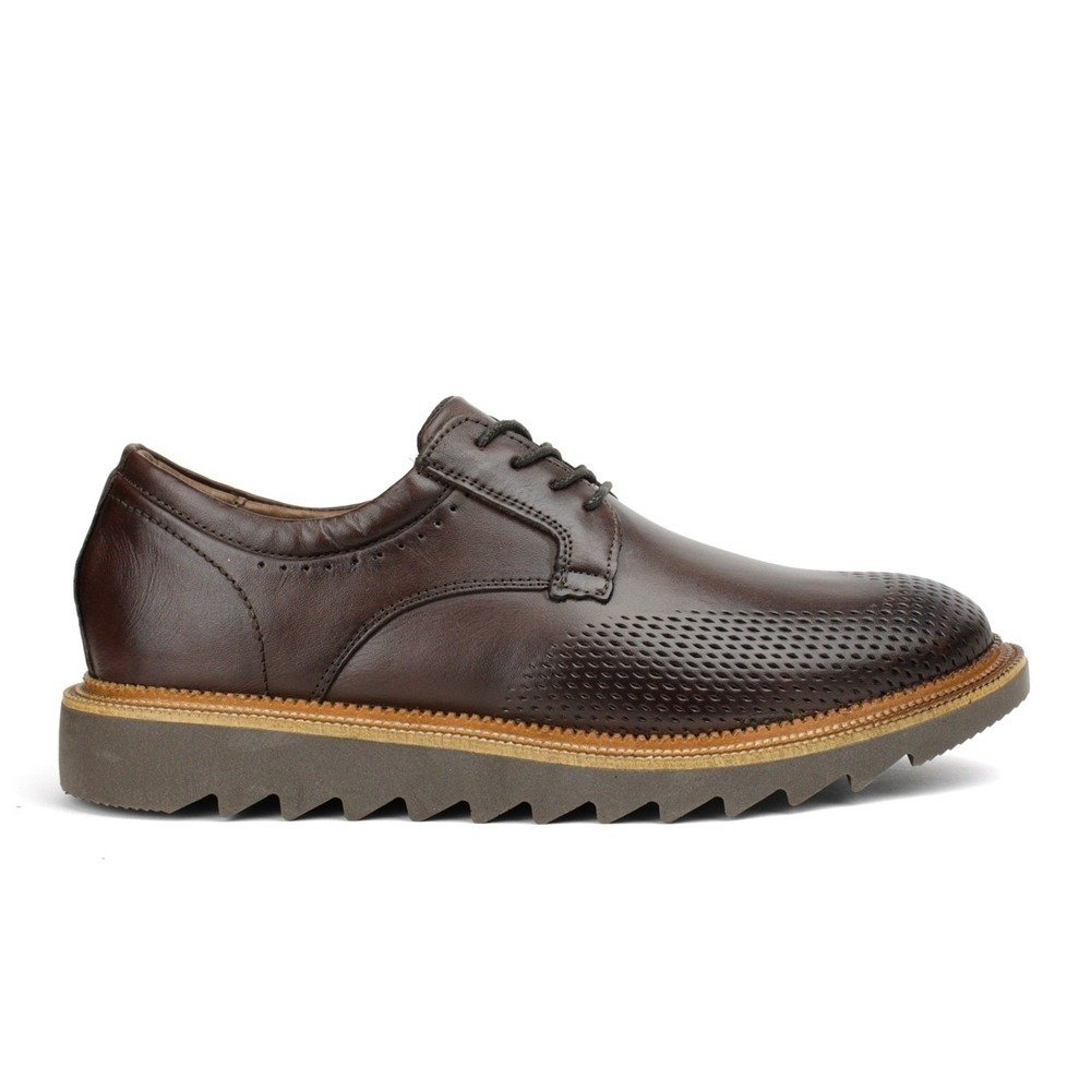 Oxford Pires Shoes PIRES SHOES CADARÇO Masculino Marrom 2