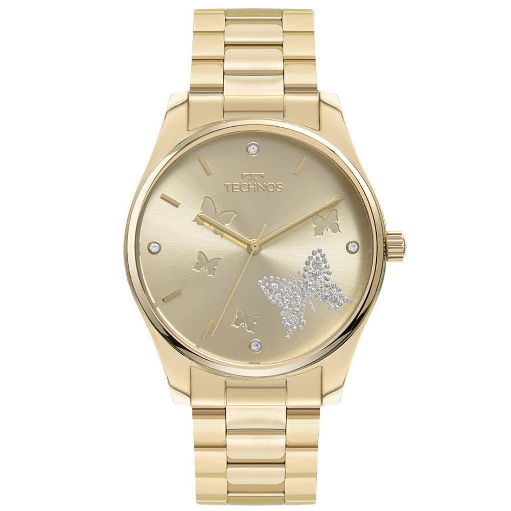 Relógio Technos Feminino Dourado - Trend - 2036MOF/1X Dourado 1