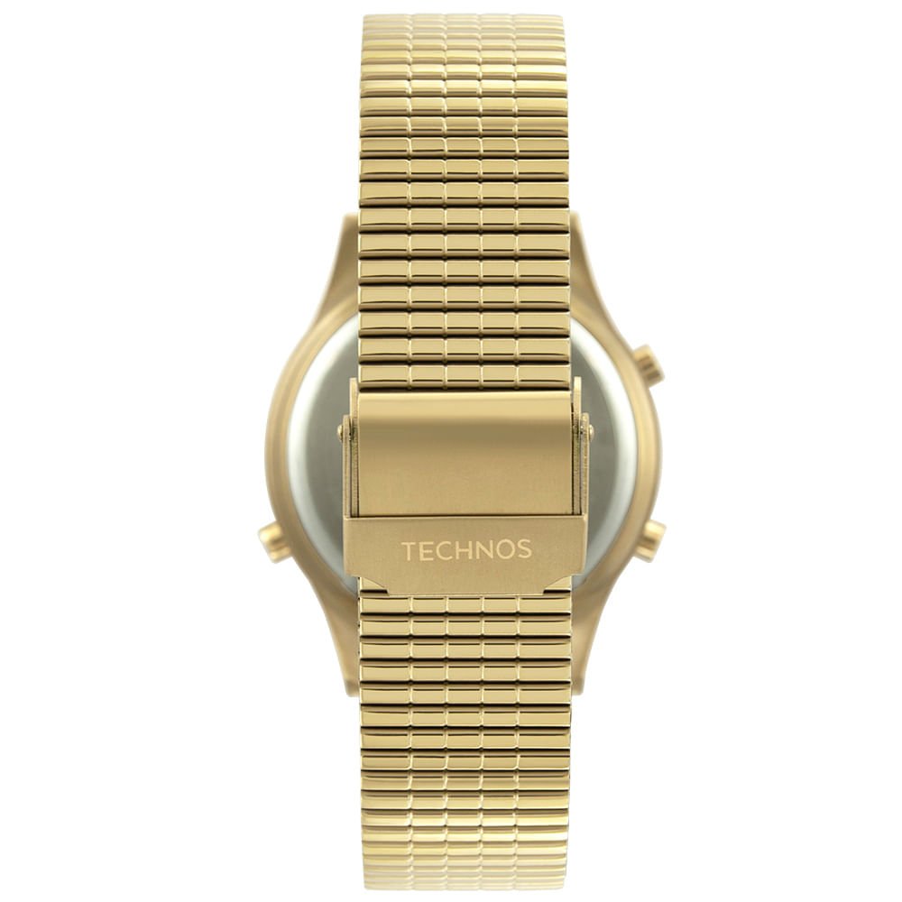 Relógio Technos Feminino Dourado - Digital - BJ3927AA/K1C Dourado 3
