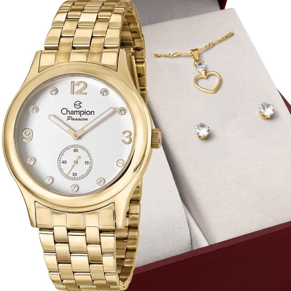 Relógio Champion Dourado Feminino - CH38226N Dourado 1
