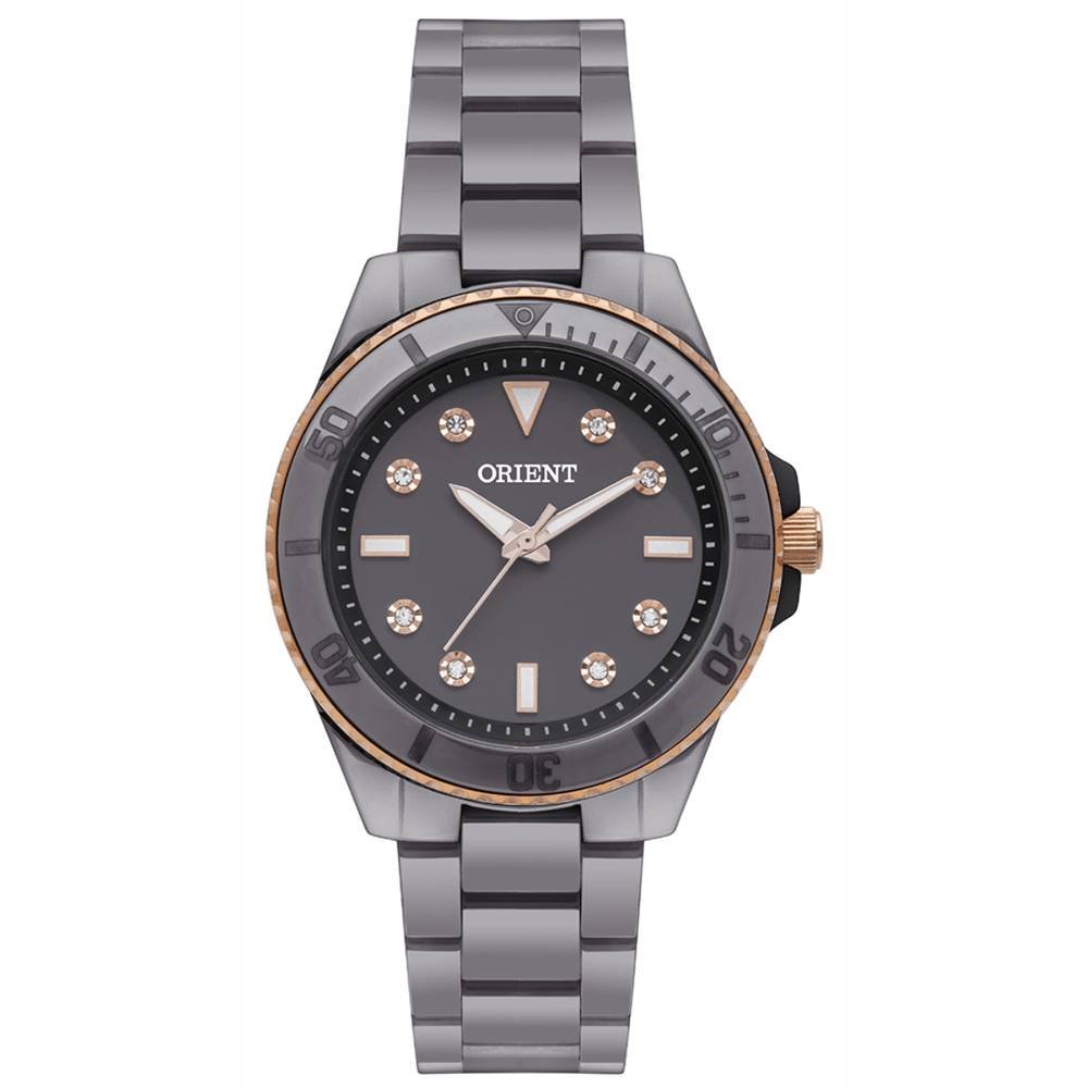 Relógio Orient Feminino Dourado - FTKK0002 G1GX Cinza 1