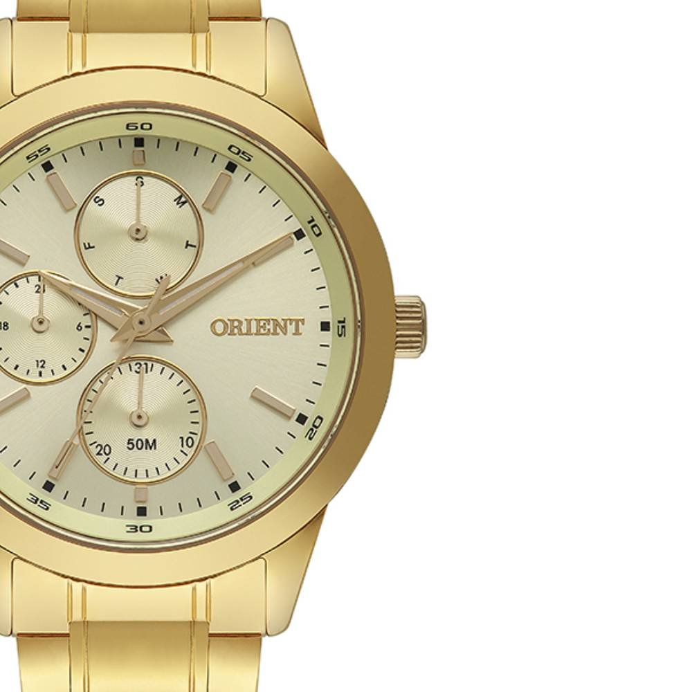 Relógio Orient Eternal Multifunção Feminino - FGSSM083 C1KX Dourado 2
