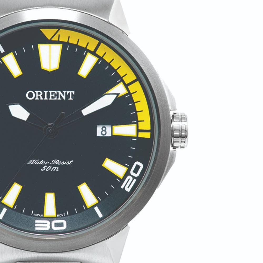 Relógio Orient Classic Masculino Prata - MBSS1197 PYSX Prata 2