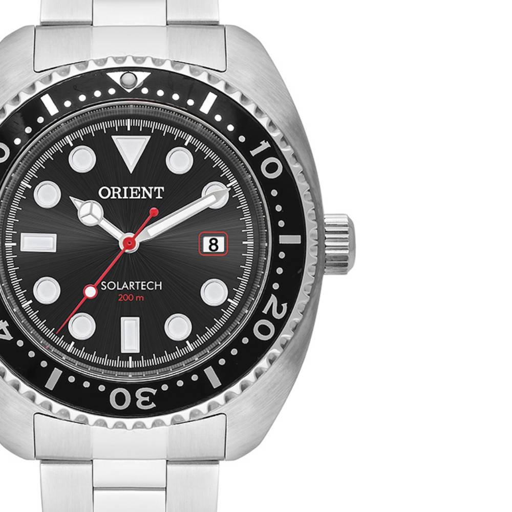 Relógio Orient SolarTech Masculino - MBSS1444 P1SX Prata 2