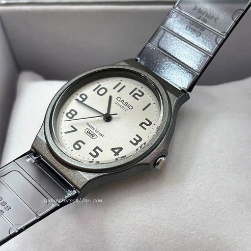 Relógio Casio Vintage Unissex - Mq-24s-8bdf Cinza 3