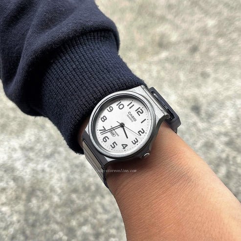 Relógio Casio Vintage Unissex - Mq-24s-8bdf Cinza 4
