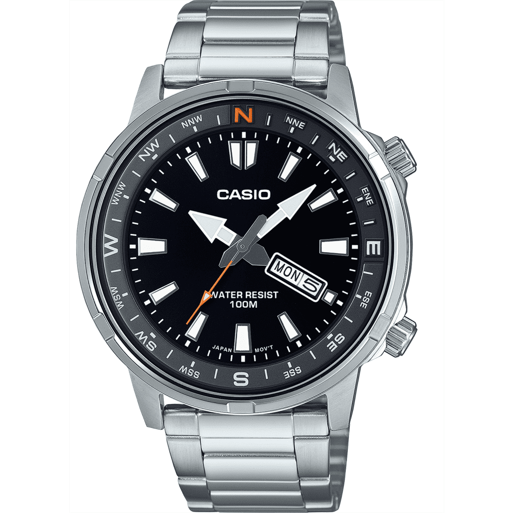 Relógio Masculino CASIO Standard MTD-130D-1A4VDF Prata 1