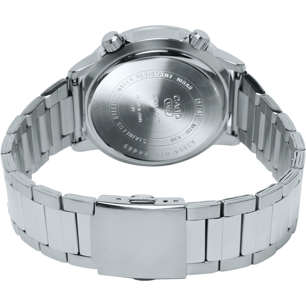 Relógio Masculino CASIO Standard MTD-130D-1A4VDF Prata 2