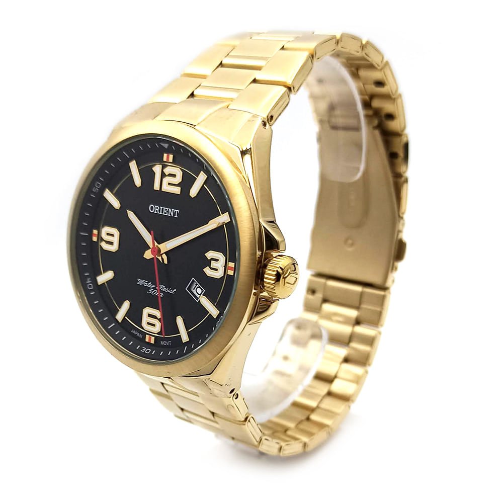 Relógio ORIENT Masculino - MGSS1204 P2KX Dourado 2