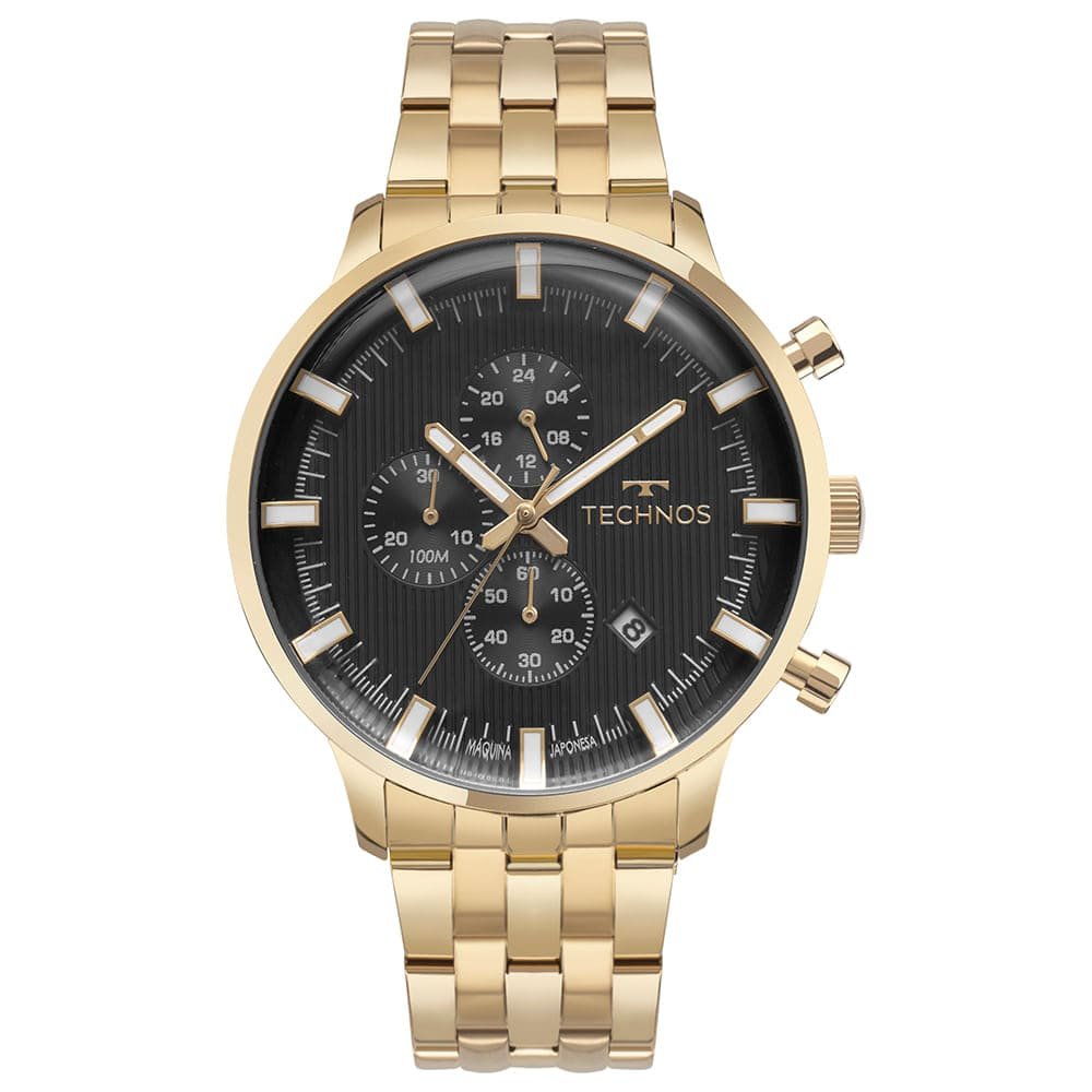 Relógio Technos Masculino Grandtech - JS15ENQ/1P Dourado 1