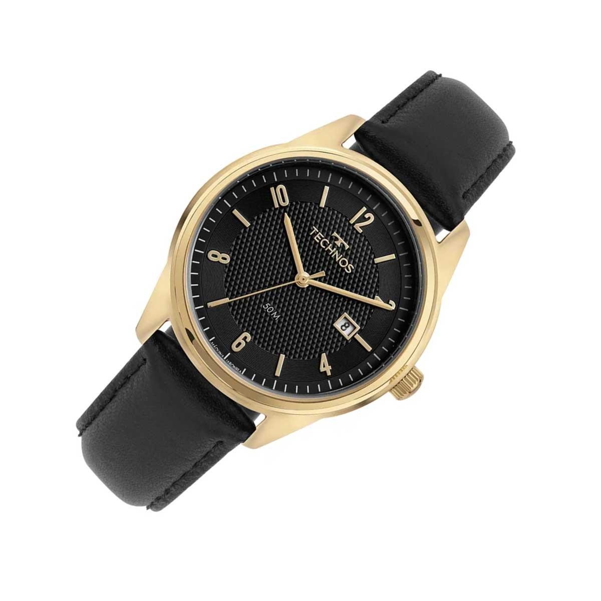 Relógio Technos Masculino Steel Dourado 2115TYF/0P Dourado 2