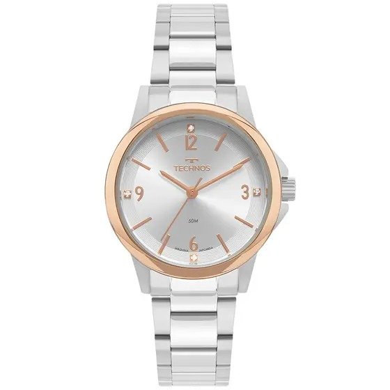 Relógio Technos Feminino Boutique Prata - 2035MXL/1K Prata 1