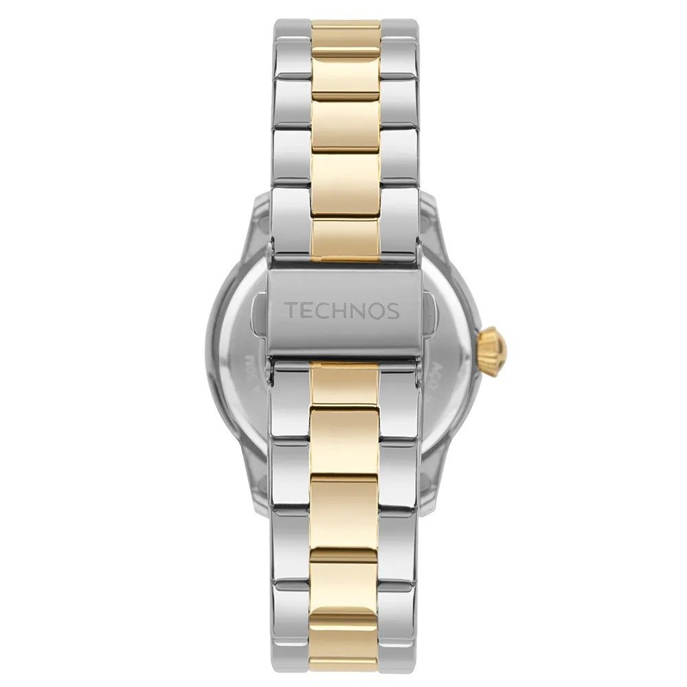 Relógio Technos Feminino St.moritz Bicolor - 2035MYU/1K Prata/Dourado 2