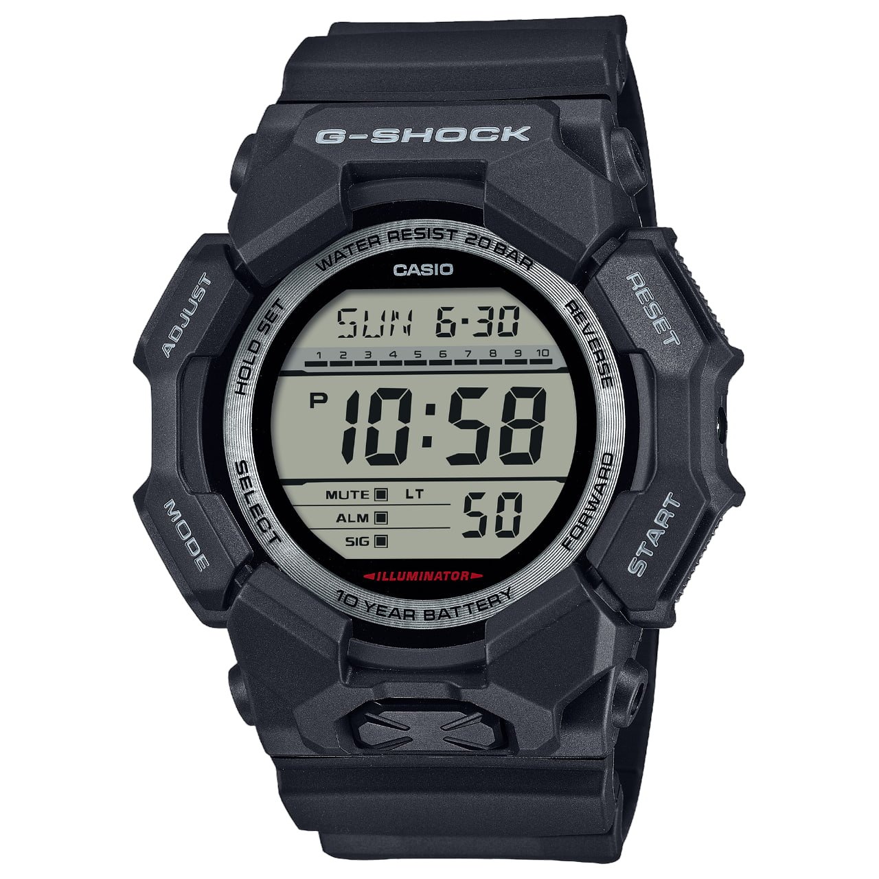 Relógio G-Shock Preto Masculino DW-5600UE-1DR Preto