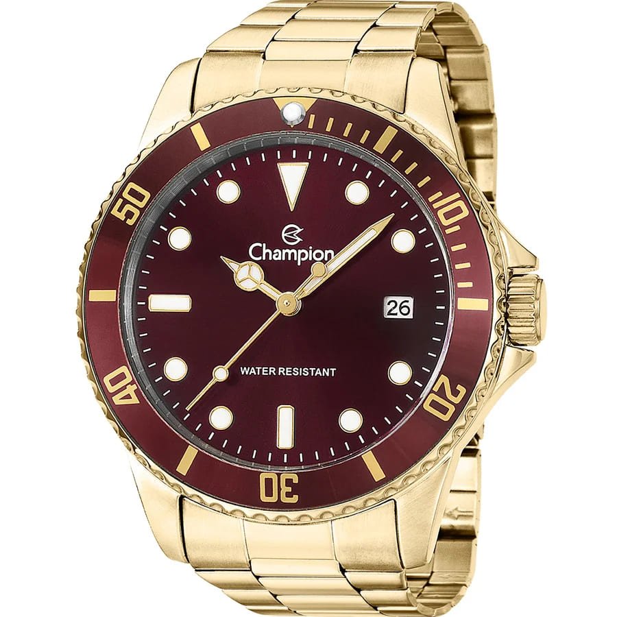 Relógio Champion Masculino CA31266R Dourado 1