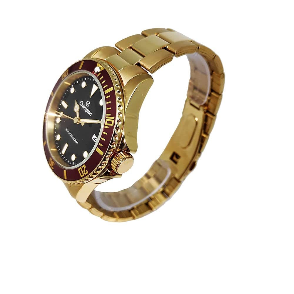 Relógio Champion Masculino CA31266R Dourado 2