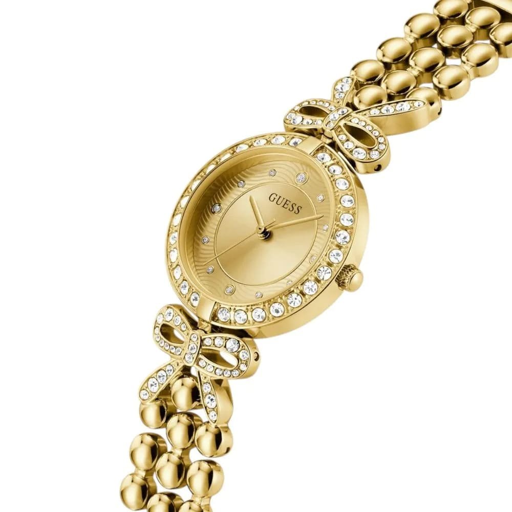 Relógio Guess Feminino Gw0838l2 Dourado 2