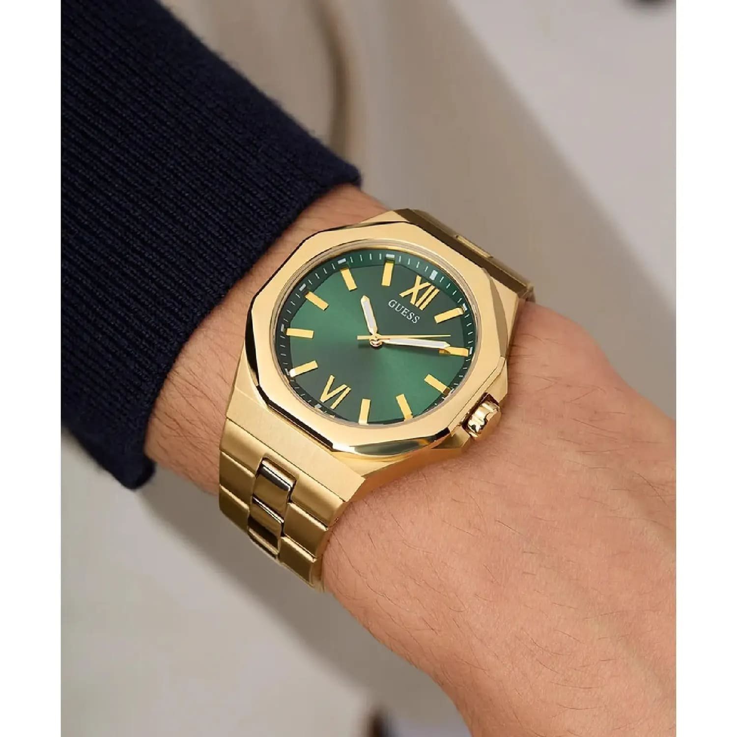 Relógio Guess GW0849G2 Masculino Dourado 3