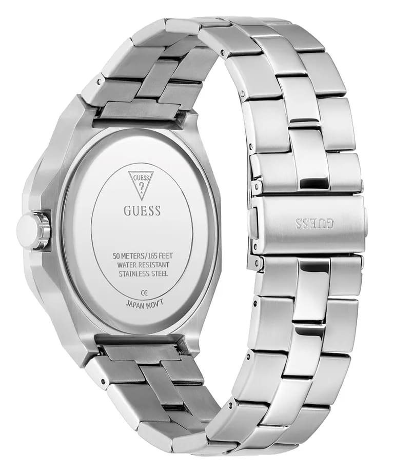 Relógio Guess GW0849G1  Masculino Prata 3