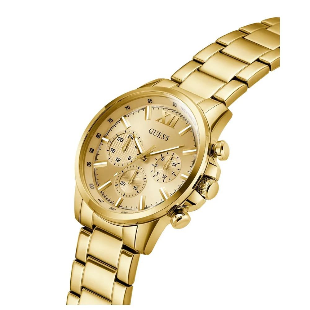 Relógio Guess GW0900G2 Masculino Dourado 3