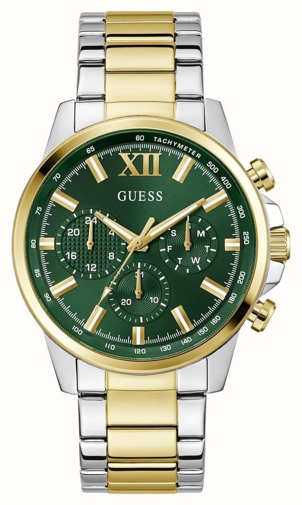 Relógio Guess GW0900G5 Masculino Prata/Dourado 1
