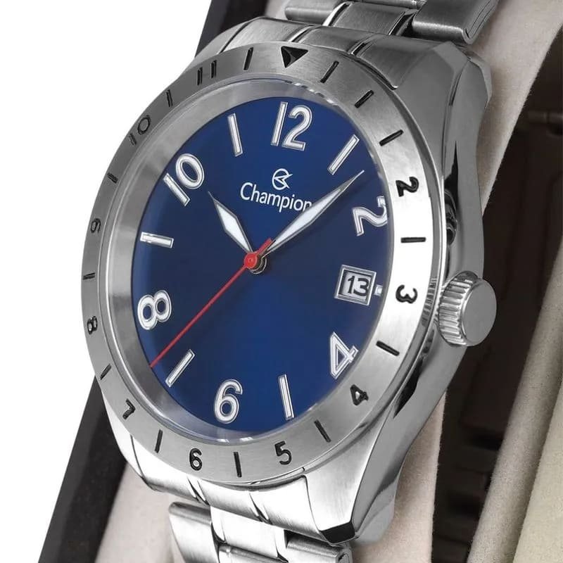 Relogio Masculino Champion CA31211A Prata 3