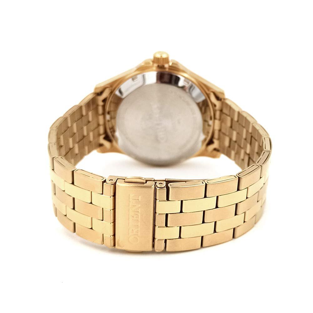 Relógio Orient Masculino  469GP043F S1KX Dourado Dourado 3
