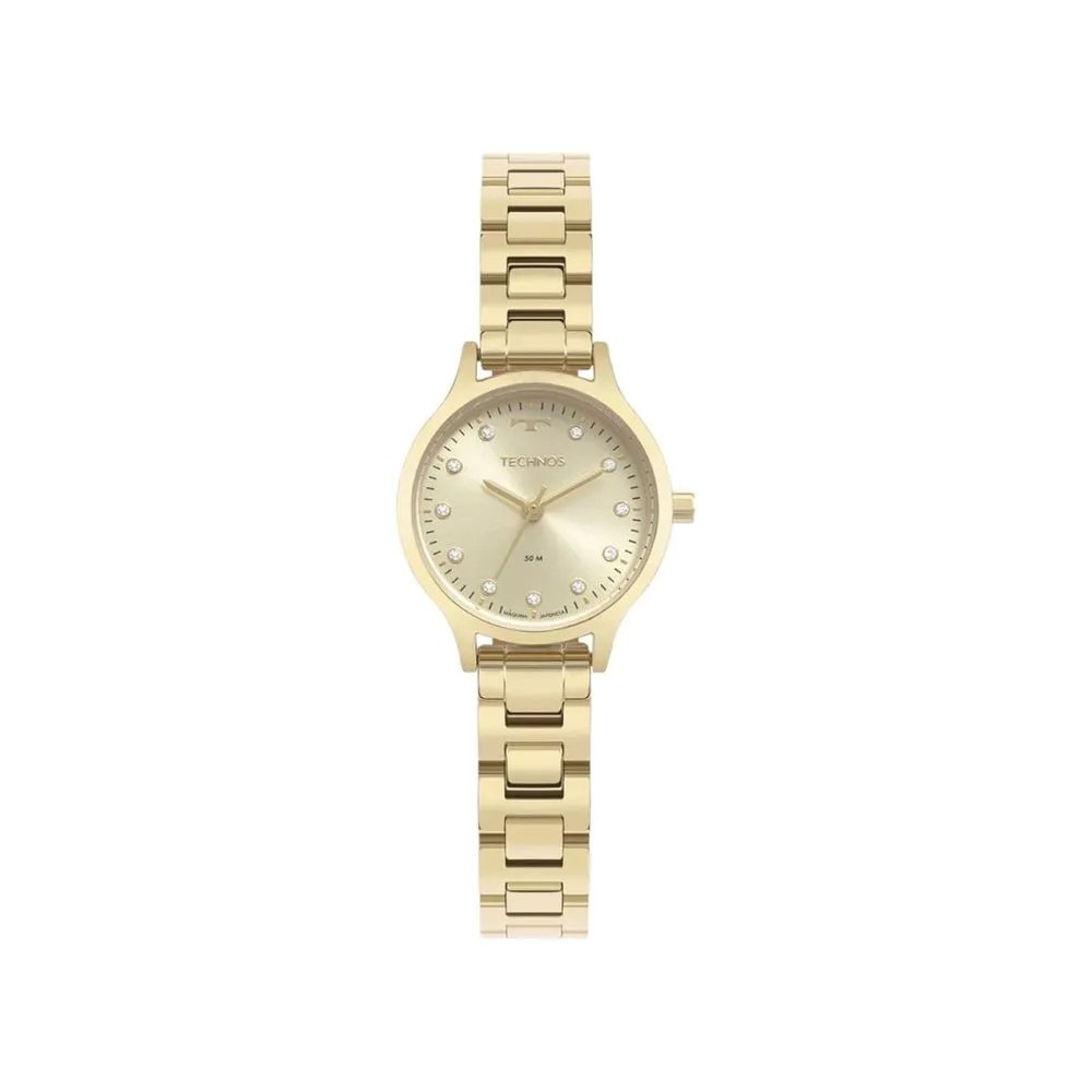 Relógio Technos Feminino Dourado - GL32AJ/1X