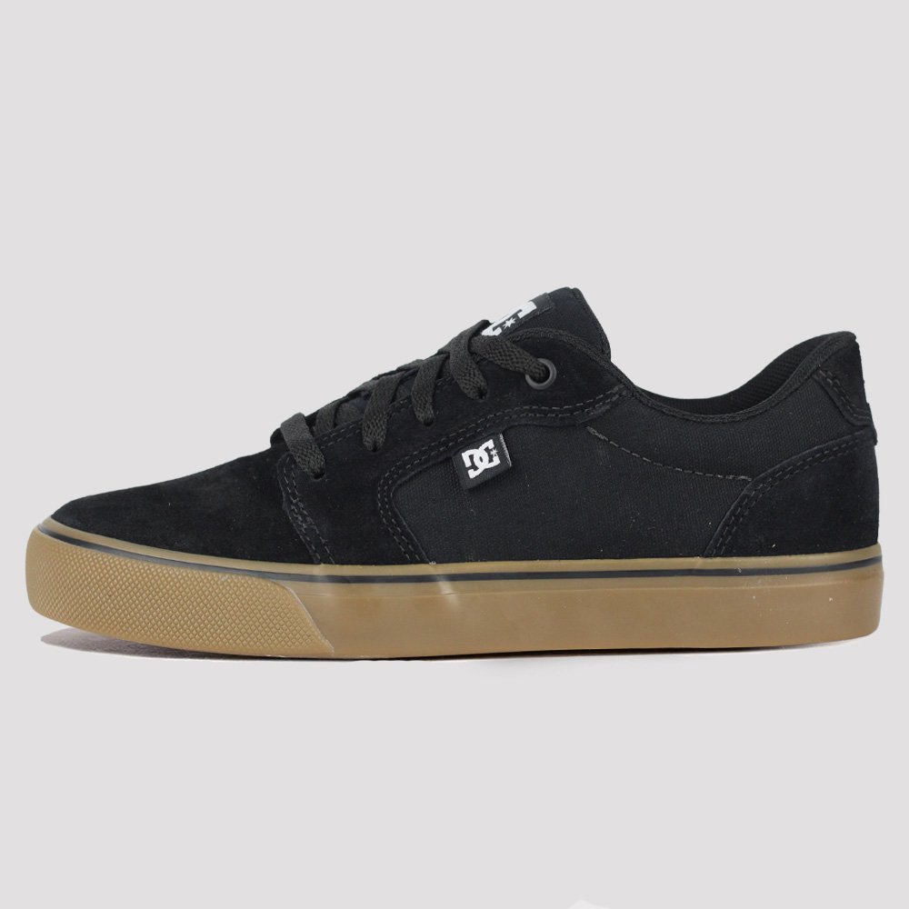 Tênis DC Shoes Anvil LA - Black/Gum