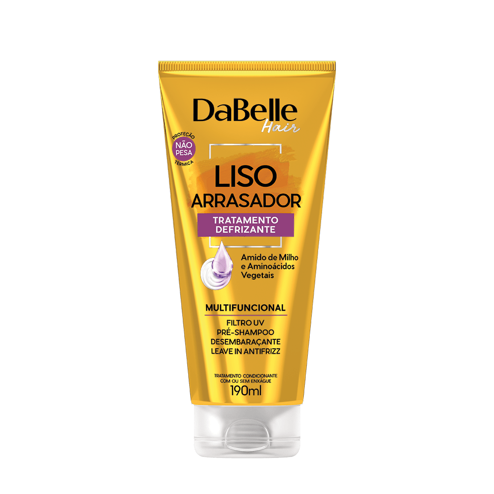 DaBelle Hair Liso Arrasador - Tratamento Defrizante 190ml