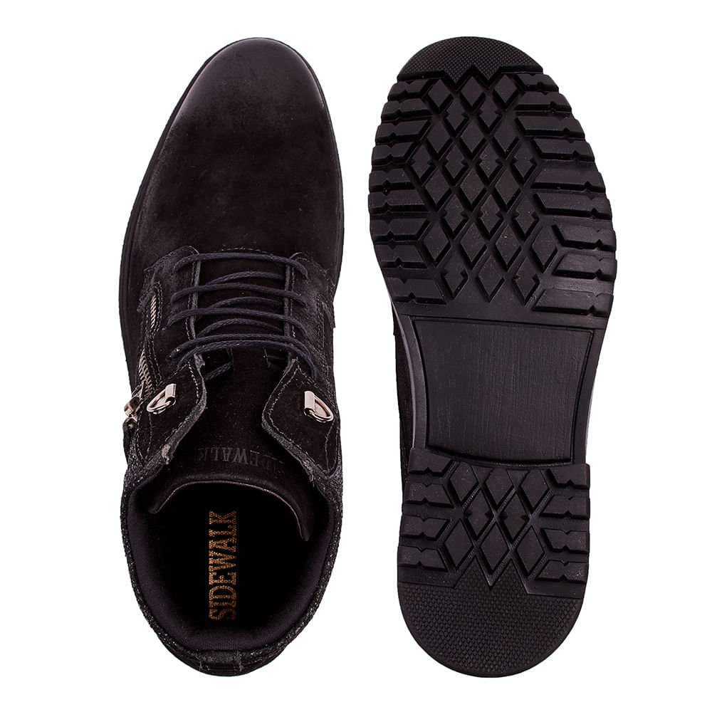 Bota Side Walk Volos Masculino Preto 3