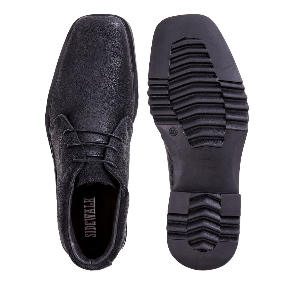 Bota Camurça Desert Squad - Preto Preto 3