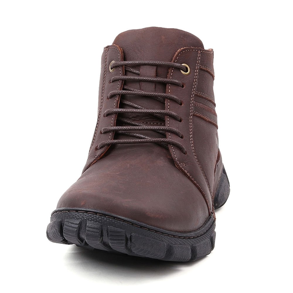 Bota Couro Praire Rust - Cafe Marrom 1