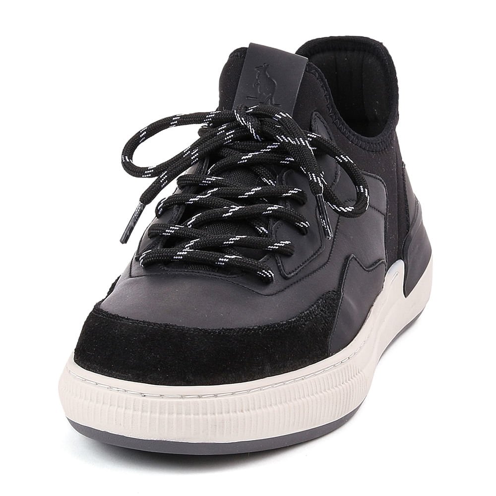Tenis Recortes Neo Napa - Preto