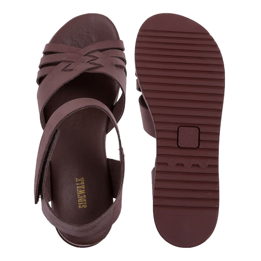 Sandalia Couro Tresse - Cafe Café 3