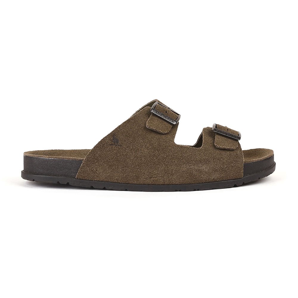 Sandalia Anatomica - Verde Militar Marrom 1