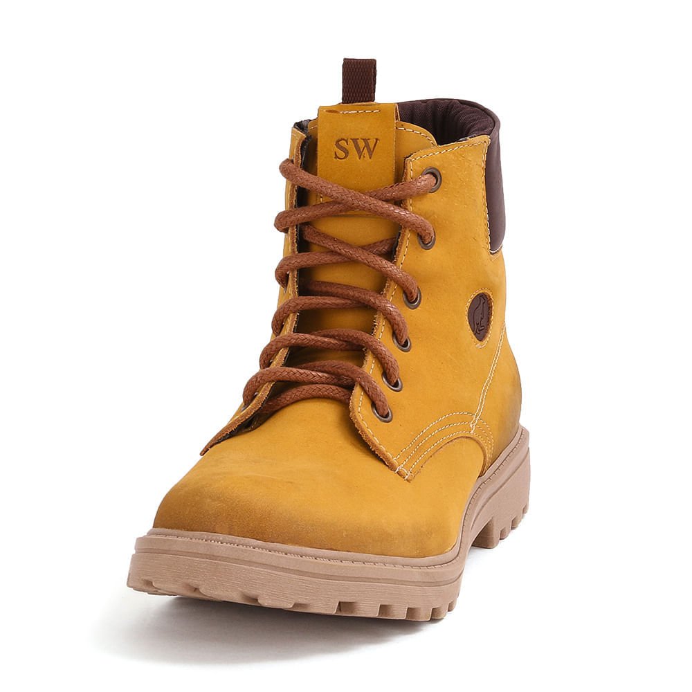 Bota Nobuck Adventure - Mostarda