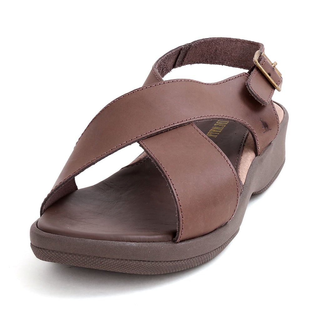 Sandália Fivela Pecus-Plato - Tabaco Tabaco 2